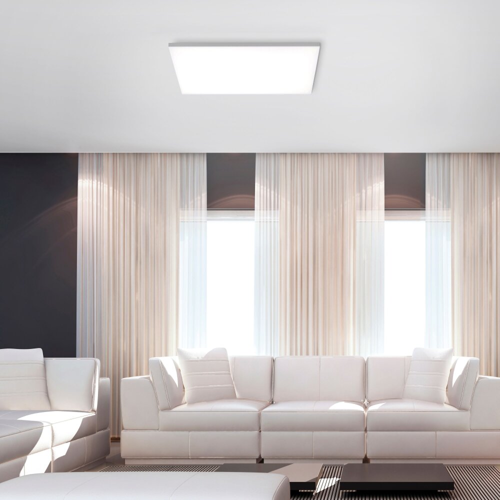 Leuchten-Direkt CANVAS Plafondlamp LED Wit, 1-licht, Afstandsbediening main product photo