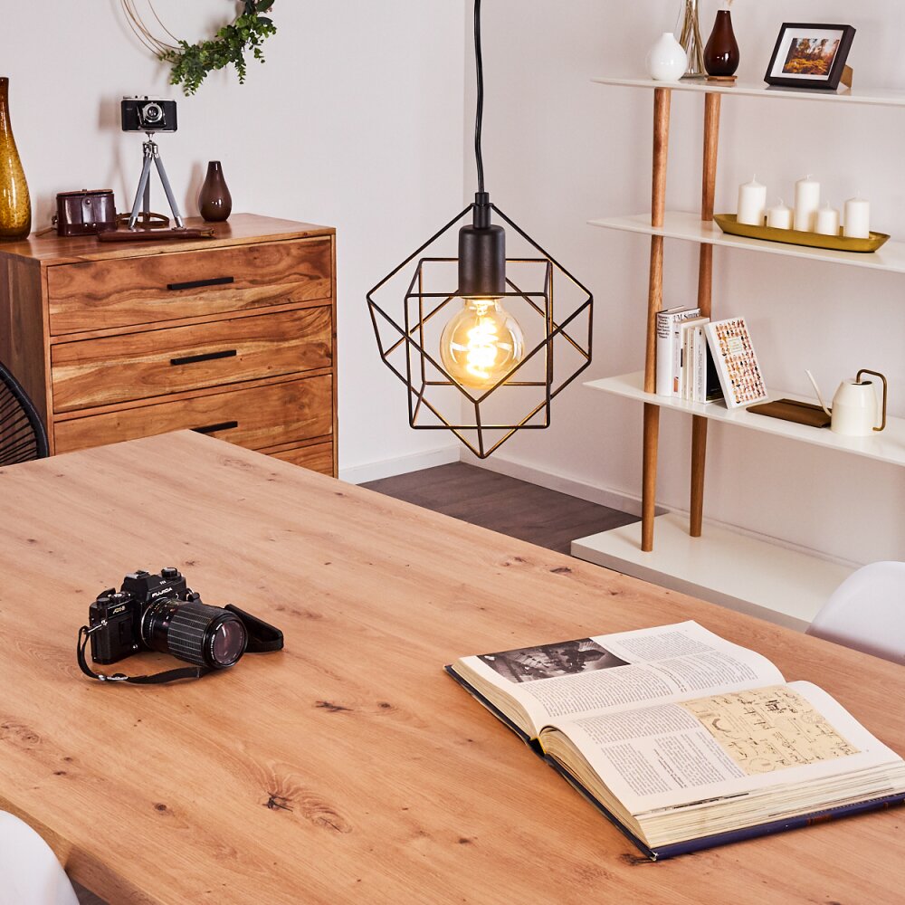 Pajarito Hanger Zwart, 1-licht main product photo