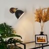 Banjul Muurlamp Zwart, 1-licht