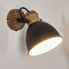 Banjul Muurlamp Zwart, 1-licht
