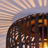 Mongolei Plafondlamp Zwart, 1-licht