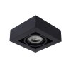 Lucide ZEFIX Plafond straler LED Zwart, 1-licht