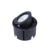 LUTEC ARTIC inbouw grondverlichting LED Zwart, 1-licht