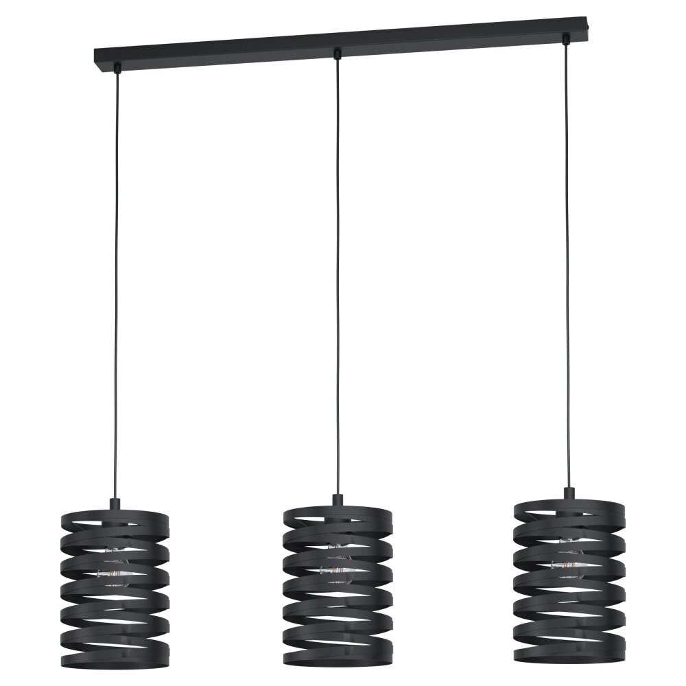 Eglo CREMELLA Hanger Zwart, 3-lichts main product photo