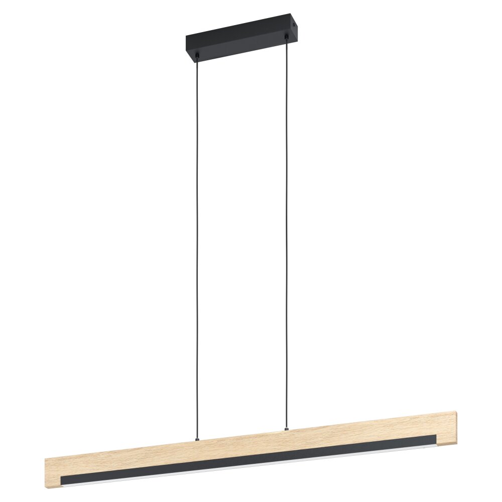 Eglo CAMACHO Hanger LED Bruin, Zwart, 1-licht main product photo