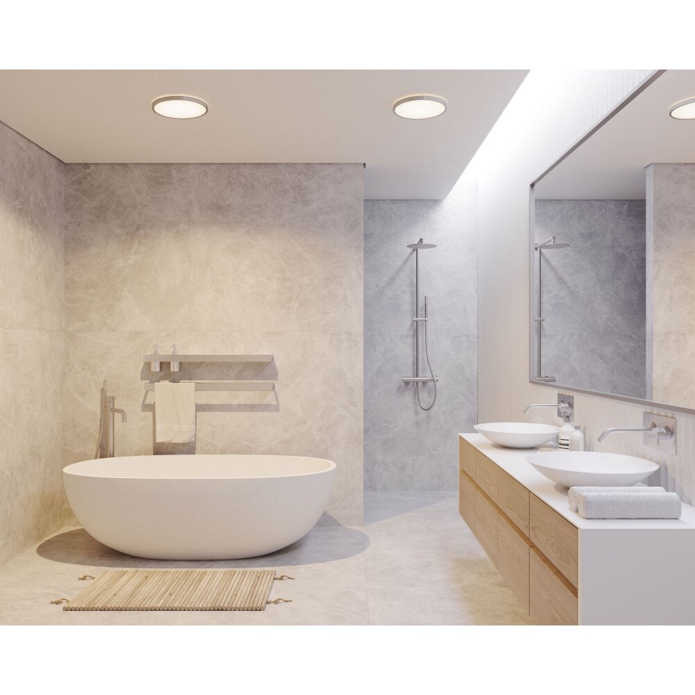 Nordlux OJA Plafondlamp LED Chroom, 1-licht main product photo