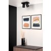 Lucide NIGEL Plafond straler LED Zwart, 2-lichts