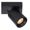 Lucide NIGEL Plafond straler LED Zwart, 2-lichts