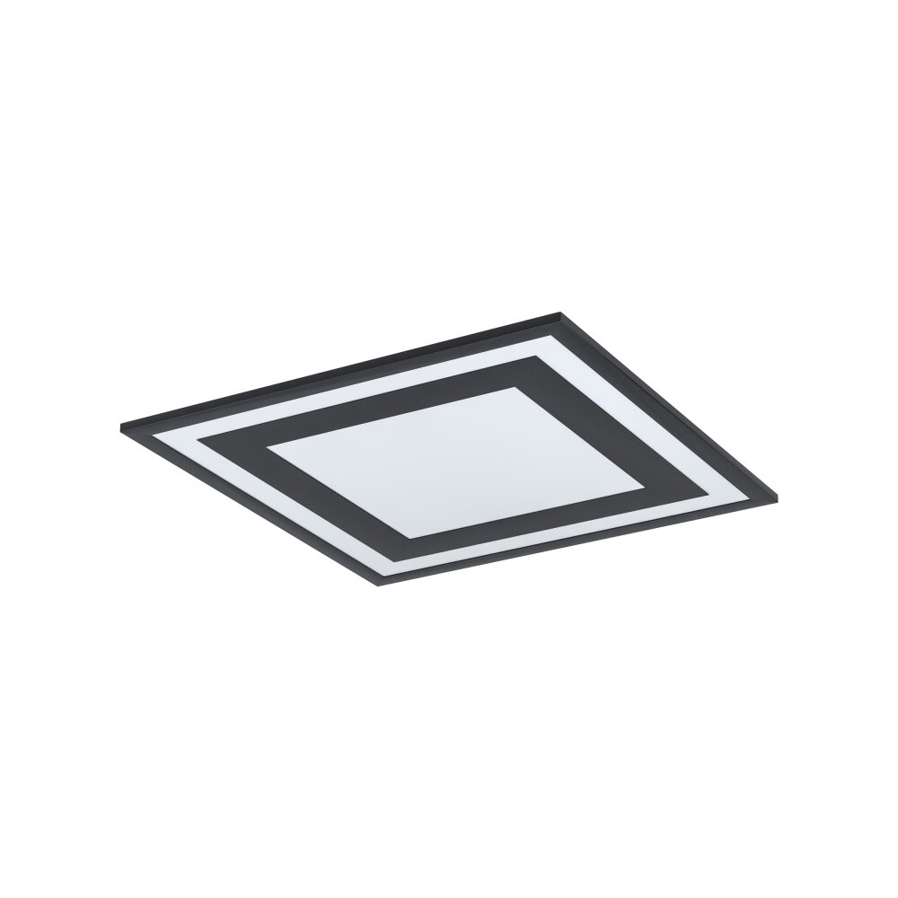 Eglo SAVATARILA Plafondlamp LED Zwart, 1-licht main product photo