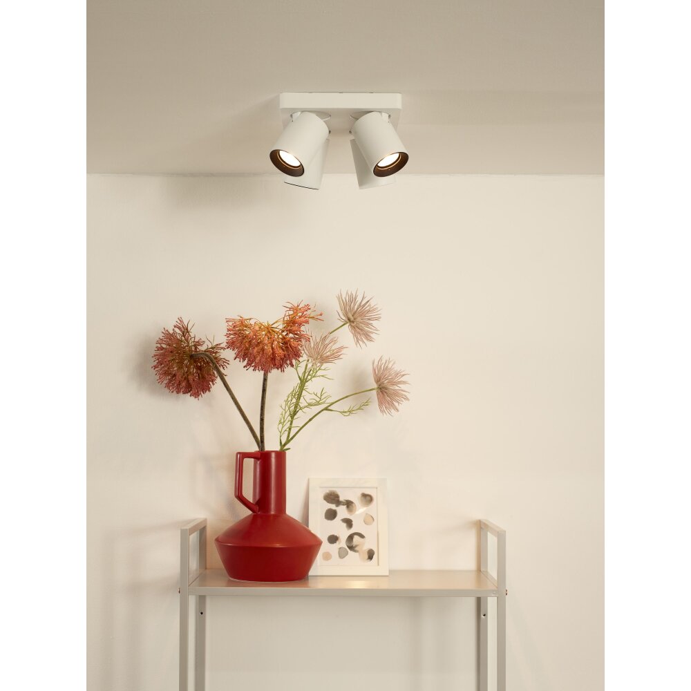 Lucide NIGEL Plafond straler LED Wit, 4-lichts main product photo