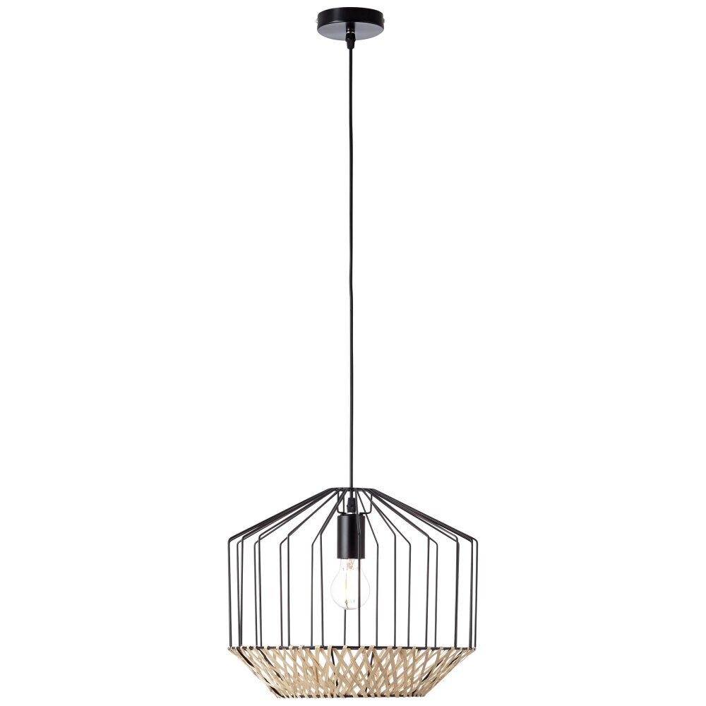 Brilliant TEMPLO Hanglamp Bruin, Zwart, 1-licht main product photo