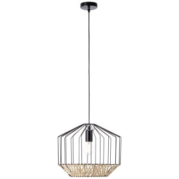 Brilliant TEMPLO Hanglamp Bruin, Zwart, 1-licht Brilliant TEMPLO Hanglamp Bruin, Zwart, 1-licht