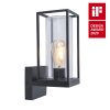 Lutec Flair Buiten muurverlichting Antraciet, 1-licht