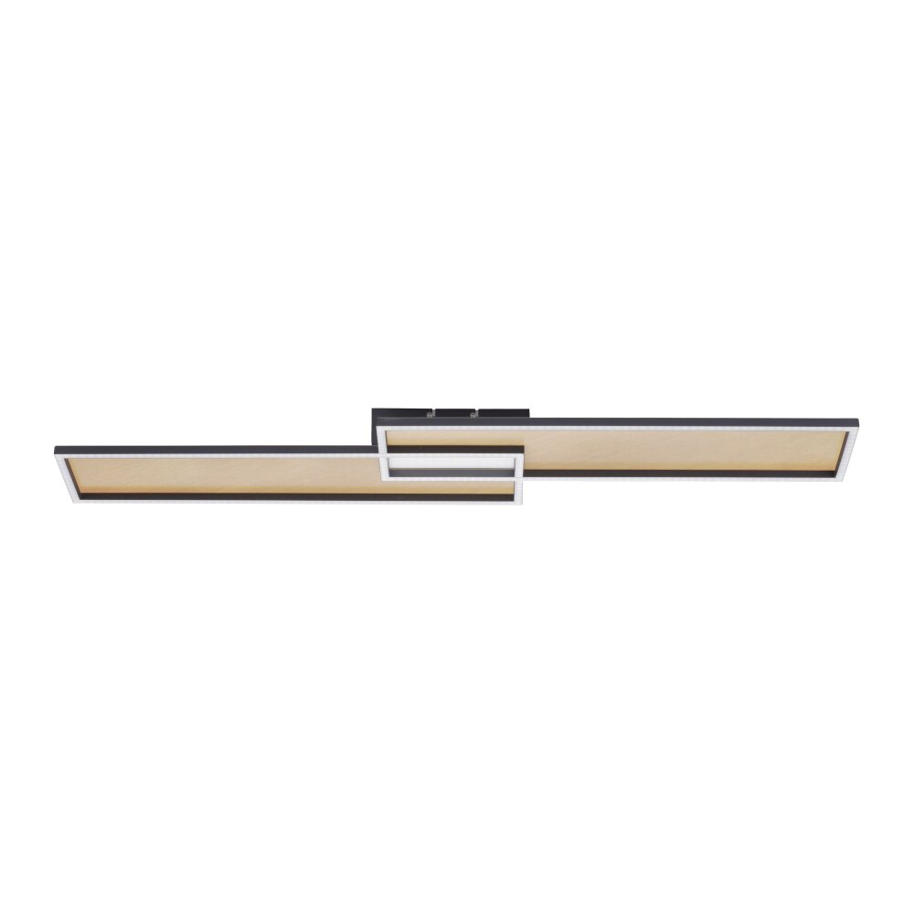 Paul Neuhaus AMARA Plafondlamp LED Zwart, 1-licht, Afstandsbediening main product photo