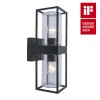Lutec Flair Buiten muurverlichting Antraciet, 2-lichts