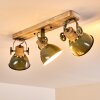 Orny Plafondlamp Hout licht, 3-lichts Orny Plafondlamp Hout licht, 3-lichts
