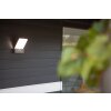 Lutec Pano Buiten muurverlichting LED Antraciet, 1-licht