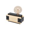 Eglo LAYHAM Tafellamp Bruin, Zwart, 1-licht