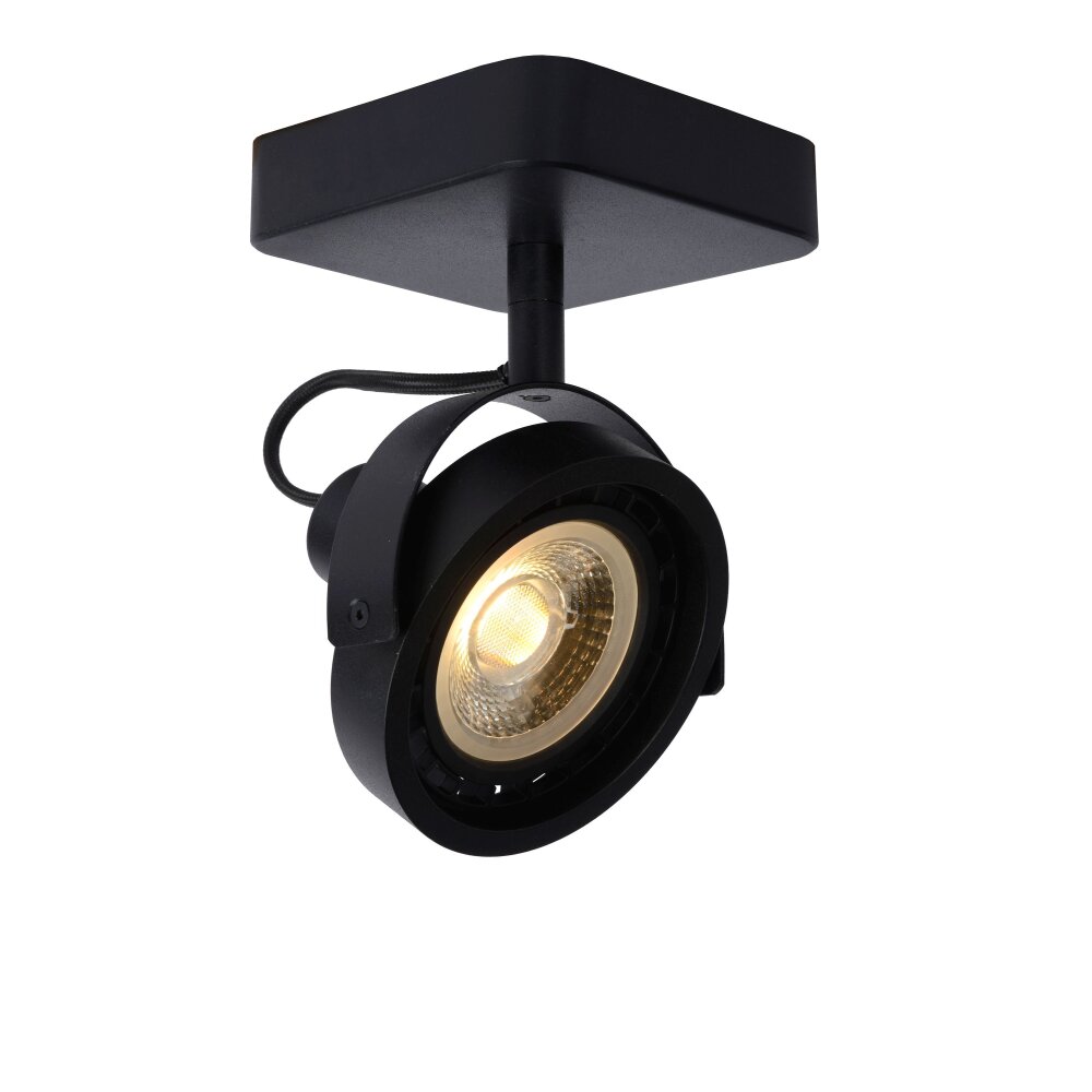 Lucide TALA Plafond straler LED Zwart, 1-licht main product photo