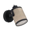 Eglo RUSCOMB Muurlamp Zwart, 1-licht