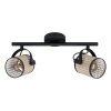 Eglo RUSCOMB Plafondlamp Zwart, 2-lichts