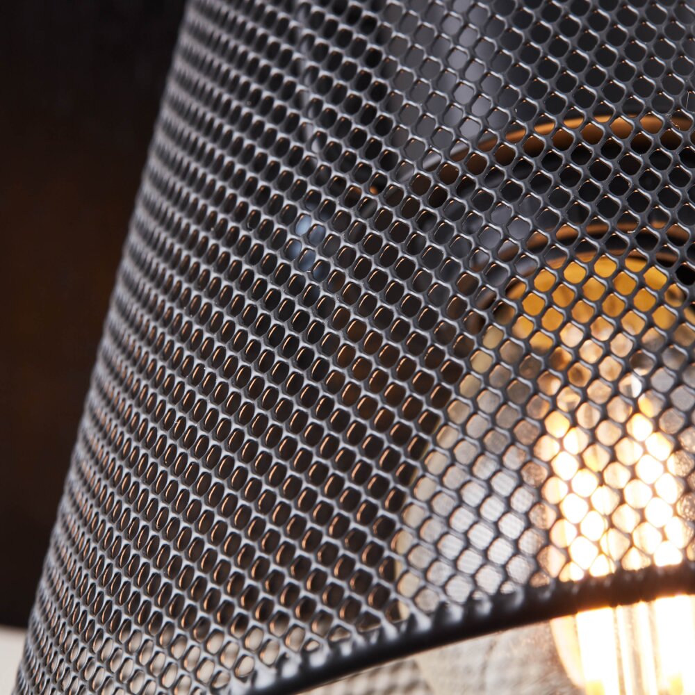 Brilliant Whole Spotlamp Hout donker, Zwart, 1-licht