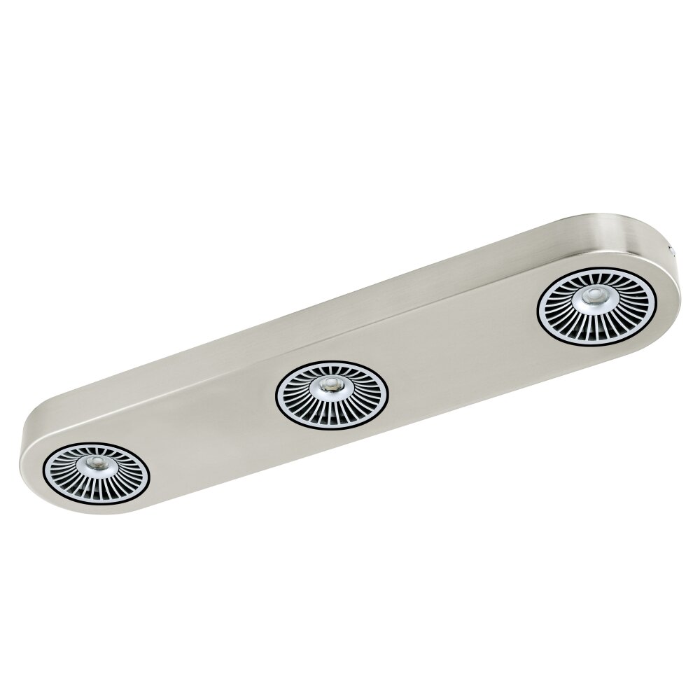 Eglo MONTALE Plafondlamp LED Nikkel mat, 3-lichts main product photo
