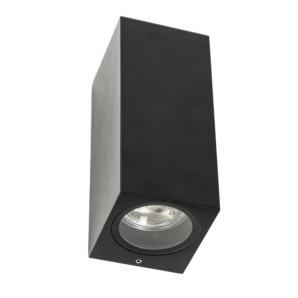 KS Verlichting Geo Buiten muurverlichting Zwart, 2-lichts main product photo