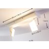 Guyana Plafond spot LED Chroom, Wit, 2-lichts Guyana Plafond spot LED Chroom, Wit, 2-lichts