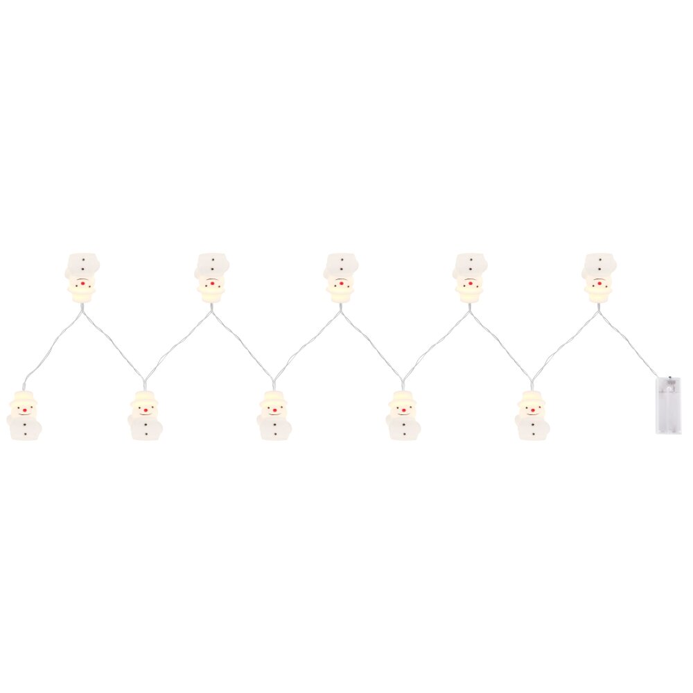 Globo BAILY Lichtketting LED Wit, 10-lichts main product photo