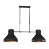 Steinhauer Evy Hanglamp Goud, Zwart, 2-lichts