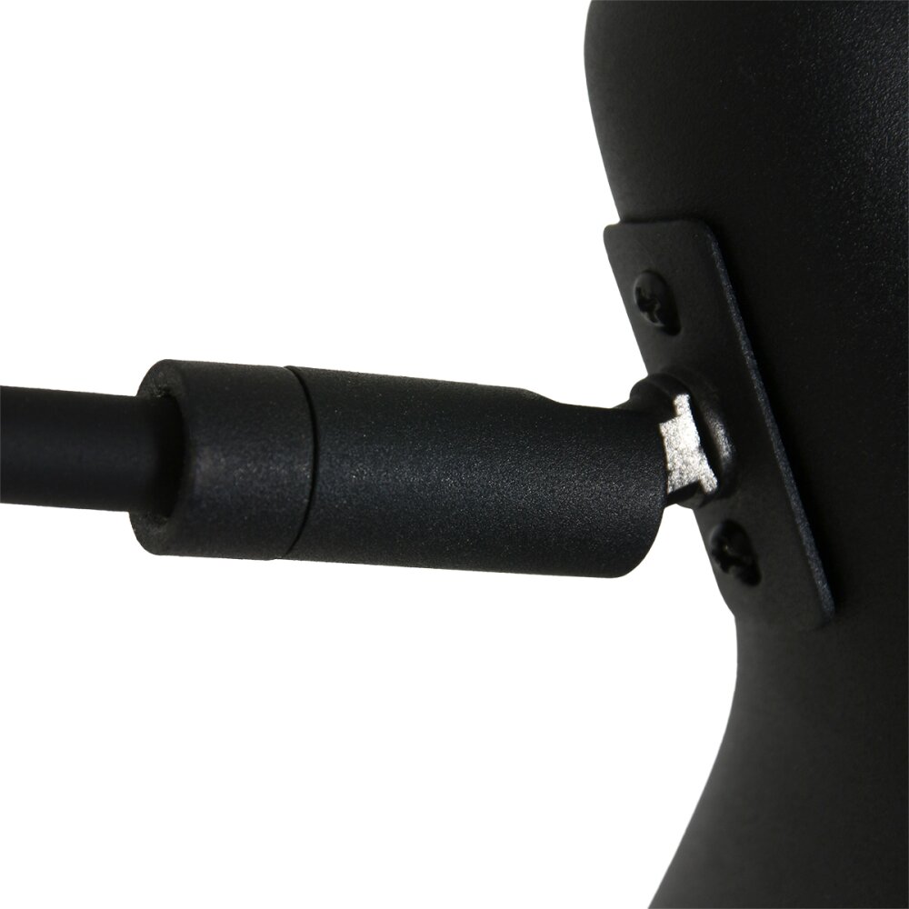 Steinhauer Kasket Hanglamp Zwart, Wit, 4-lichts