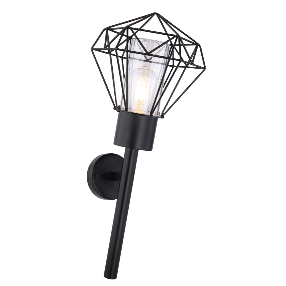 Globo HORACE Buitenlamp Zwart, 1-licht main product photo