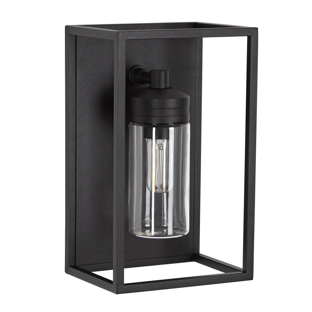 KS Verlichting Hudson Buiten muurverlichting Zwart, 1-licht main product photo