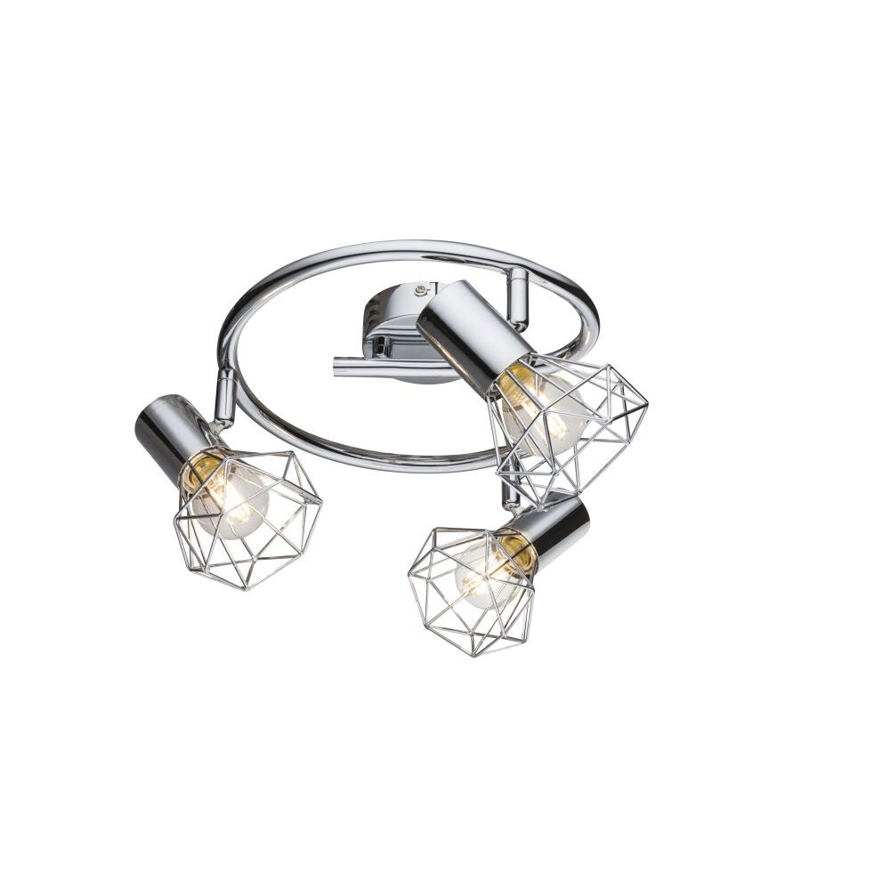 Rondell Orebro Plafond spot Chroom, 3-lichts main product photo
