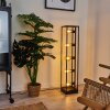 Wick Staande lamp Zwart, 5-lichts