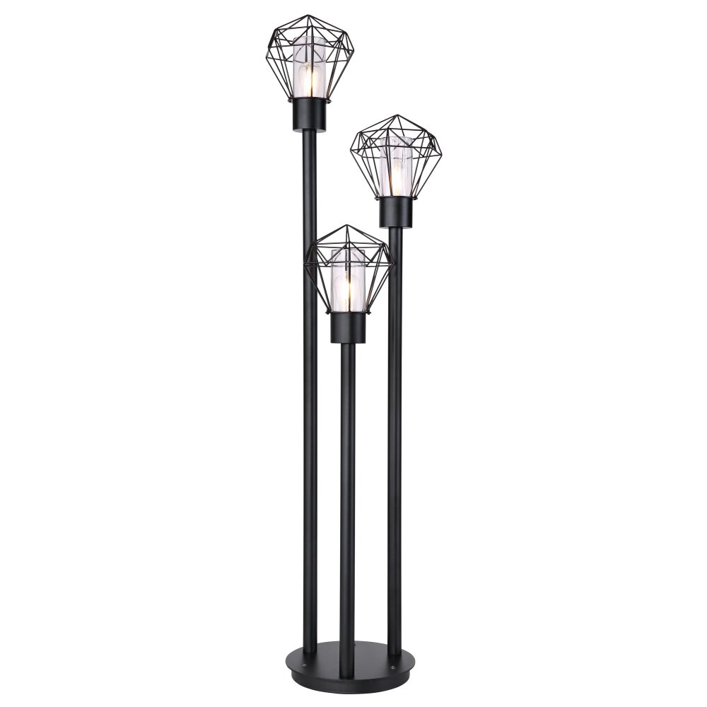 Globo HORACE Buiten staande lamp Zwart, 3-lichts main product photo