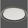 Paul Neuhaus Q-VITO Plafondlamp LED Antraciet, 1-licht, Afstandsbediening