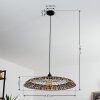 Musuku Hanger Zwart, 1-licht