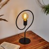 Mialo Tafellamp Zwart, 1-licht