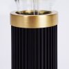 Caledonia Tafellamp Messing, Zwart, 1-licht