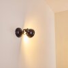 Tina Muurlamp Zwart, 1-licht