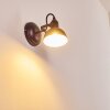 Tina Muurlamp Zwart, 1-licht