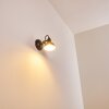 Tina Muurlamp Zwart, 1-licht