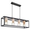 Globo HAGAR Hanger Zwart, 4-lichts