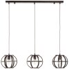 Brilliant Basia Hanglamp Brons, 3-lichts