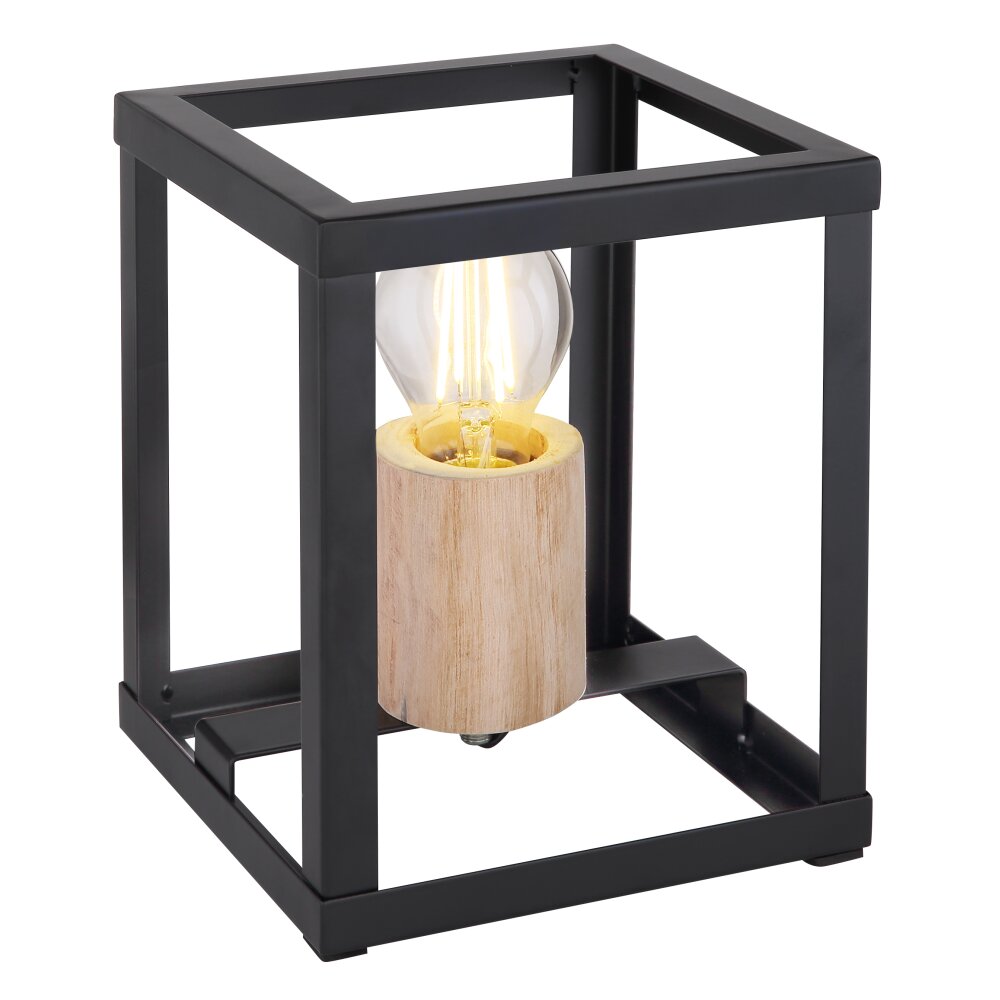 Globo HAGAR Tafellamp Zwart, 1-licht main product photo