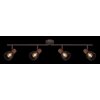 Globo ISABELLE Spotlamp Roest, 4-lichts