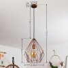 Zarembo Hanger Koperkleurig, 1-licht