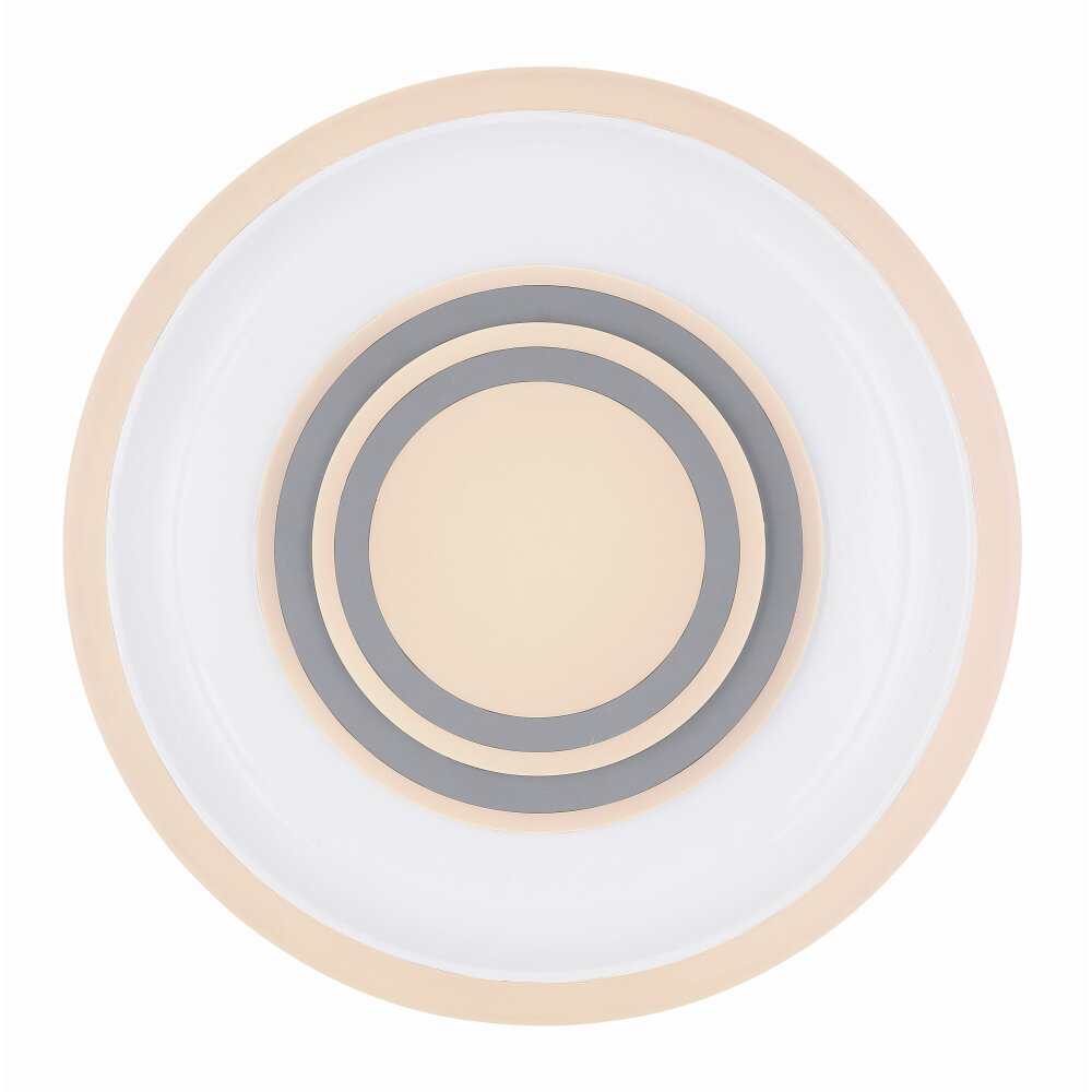Globo LAMBRUS Plafondlamp LED Wit, 1-licht